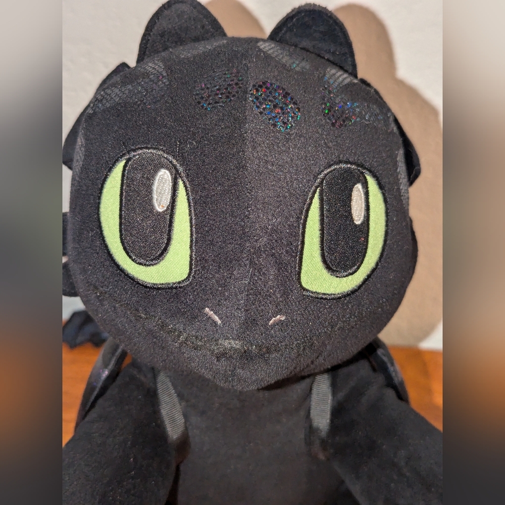 Build a Bear B-A-B Toothless Plush How To Train Your Dragon special Edition